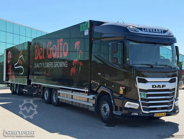 Camion frigorifique DAF XG 480 EURO 6E FAR 50 CC COMBI FLOWER WIDE CARRI