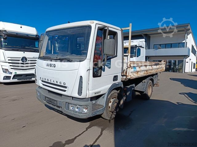 Φορτηγό ανατρεπόμενο βαν IVECO Eurocargo 80E17 / Meiller / AHK / load 2,9ton