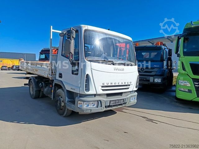 Φορτηγό ανατρεπόμενο βαν IVECO Eurocargo 80E17 / Meiller / AHK / load 2,9ton