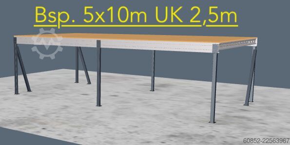 Plataforma de almacenamiento Lagerbühne auf Wunschmaß ! Traglast 250 - 1000 kg/qm