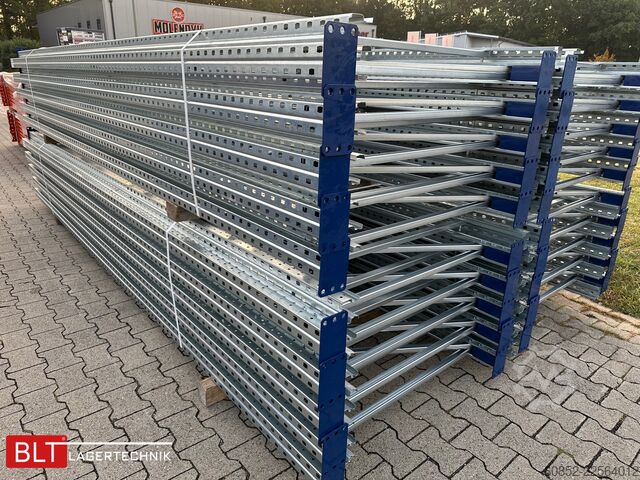 Tung hylla ca. 100,16 lfm. Palettenregale H: 250 cm Fachlast: 3000 kg , 324 Palettenplätze