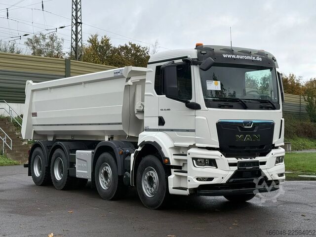 Kipper MAN TGS 35.480 MAN TGS 35.480 8X4 BB EuromixMTP 18m...