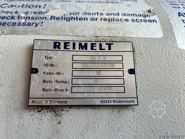 Tamis en ligne Reimelt RS2A