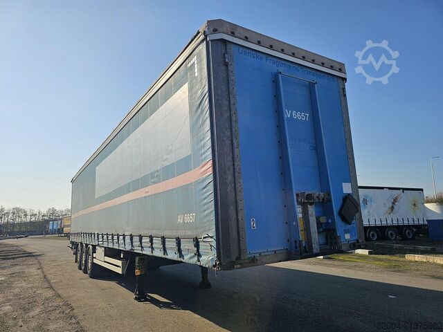2014 NORDIC S342 skydetag | gulv i hårdttræ | Saf skivebremser | Galvaniseret chassis | 2000 kg last NORDIC S342 sliding roof | hardwooden floor | Saf disc...