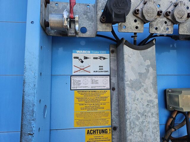 2014 NORDIC S342 skydetag | gulv i hårdttræ | Saf skivebremser | Galvaniseret chassis | 2000 kg last NORDIC S342 sliding roof | hardwooden floor | Saf disc...