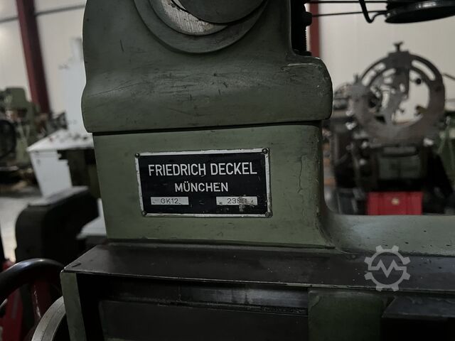 Werkzeugfräse Deckel GK12