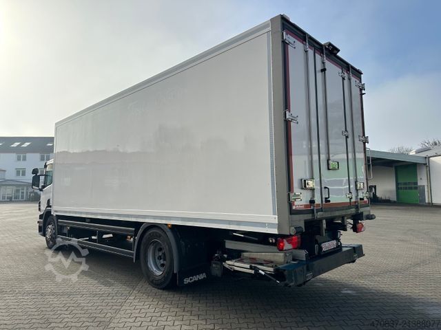Kühlkoffer-LKW SCANIA P250 / LBW / Carrier 1150 MT / Seitentür / Trenn