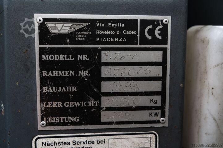 Full-container reach stacker CVS Ferrari F269.5