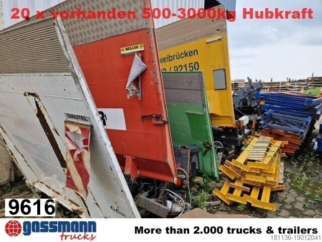 Poljoprivredna mašina  diverse Ladebordwände 1-2to, demontiert,