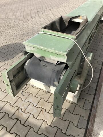 Förderband, Muldenförderband, Muldenförderer,; Gurtförderer, Transportband, Gurtförderband für Schüt GASUS FB 400 x 5500