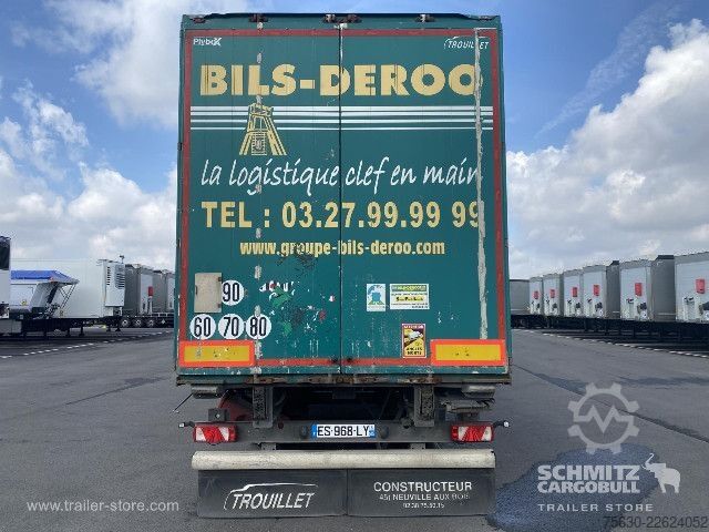 Dobozos félpótkocsi Trouillet Semitrailer Dryfreight Standard