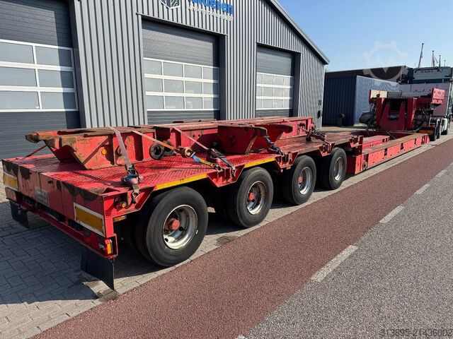 Caricatore basso Goldhofer STZ-VL 4, Kessel- / Bagger- / Extention Beam's ...