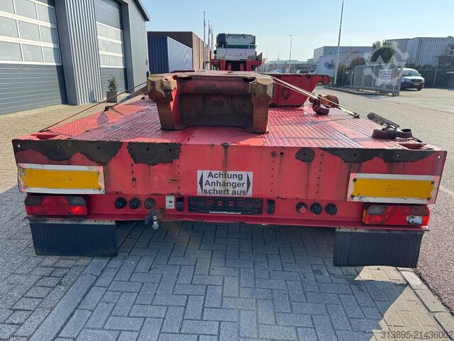 Caricatore basso Goldhofer STZ-VL 4, Kessel- / Bagger- / Extention Beam's ...