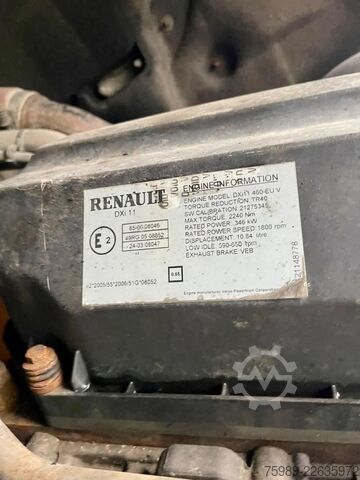 Standard-SZM Renault Premium 460 2X FUEL  TANK, FRIGO, EURO 5