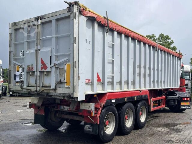 Kamion za otkači Stas Volume  40m3 3 axels spring, Alu