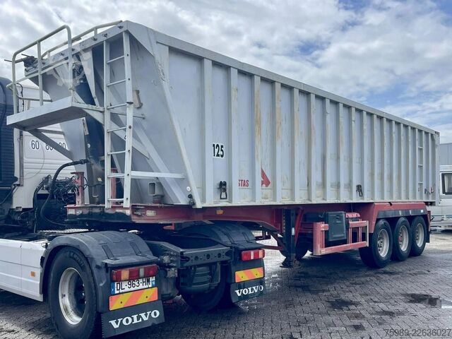 Kamion za otkači Stas Volume  40m3 3 axels spring, Alu
