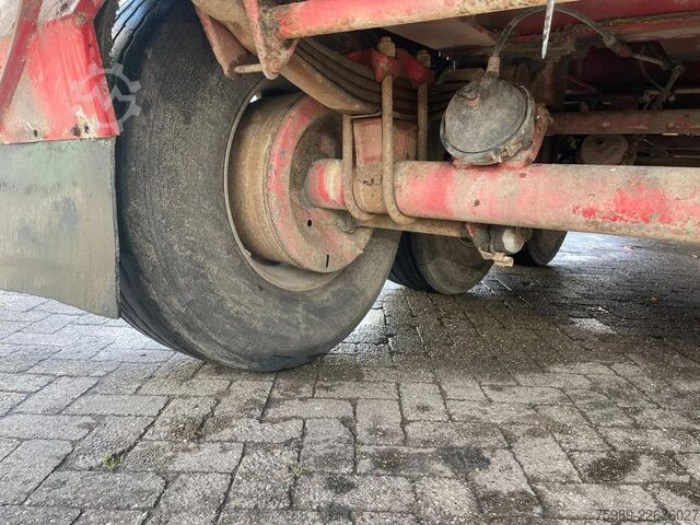Kamion za otkači Stas Volume  40m3 3 axels spring, Alu