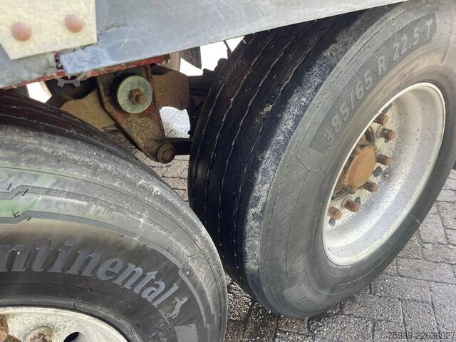 Kipper Stas Volume  40m3 3 axels spring, Alu