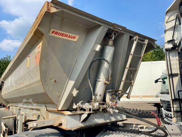 Kamion za otkači Fruehauf STEEL CHASSIS,  DUMPER!   Full spring!  TOP con...
