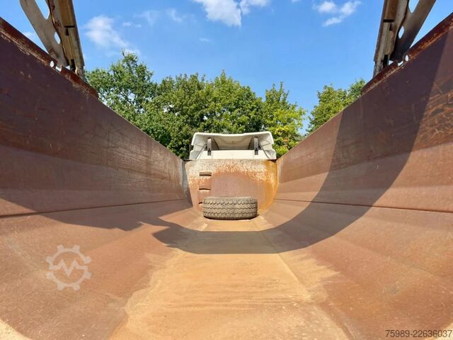 Kamion za otkači Fruehauf STEEL CHASSIS,  DUMPER!   Full spring!  TOP con...