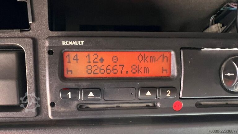 Šasija sa taksijem Renault Kerax 450 DXI (BOITE MANUELLE / LAMES / GRAND P...