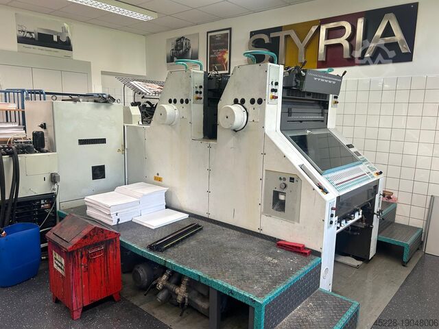 VELLENOFFSETDRUKMACHINE Man Roland R 202 ET 0B