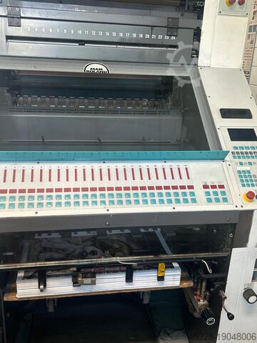 VELLENOFFSETDRUKMACHINE Man Roland R 202 ET 0B
