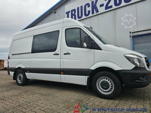 Furgon blaszak Mercedes-Benz Sprinter 316 Hoch & Lang Werkstattausbau 3 Sitze