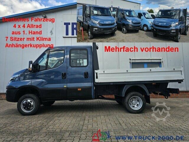 Pick-up van Iveco Daily 35C15 4x4 Allrad Doka 7 Sitze AHK Klima