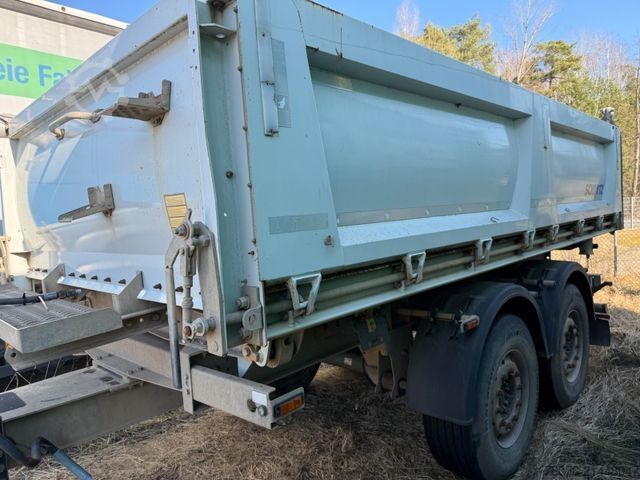 Rimorchio ribaltabile a tre lati SCHMITZ CARGOBULL ZKI 18-4.9 Tandem 3-Seiten Kip Stahl  Alu Felgen
