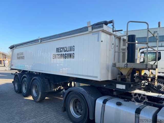 Semirimorchio ribaltabile LANGENDORF SKA 24/30  ALU Mulden Kipper  26m³  Liftachse