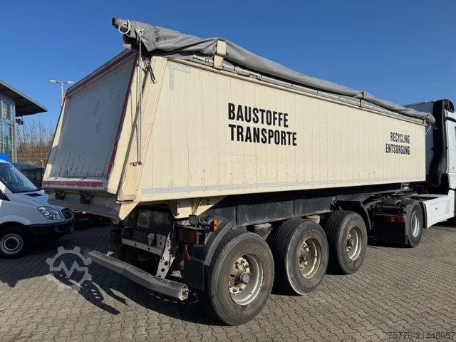 Semirimorchio ribaltabile LANGENDORF SKA 24/31  ALU Mulden Kipper  26m³  Liftachse