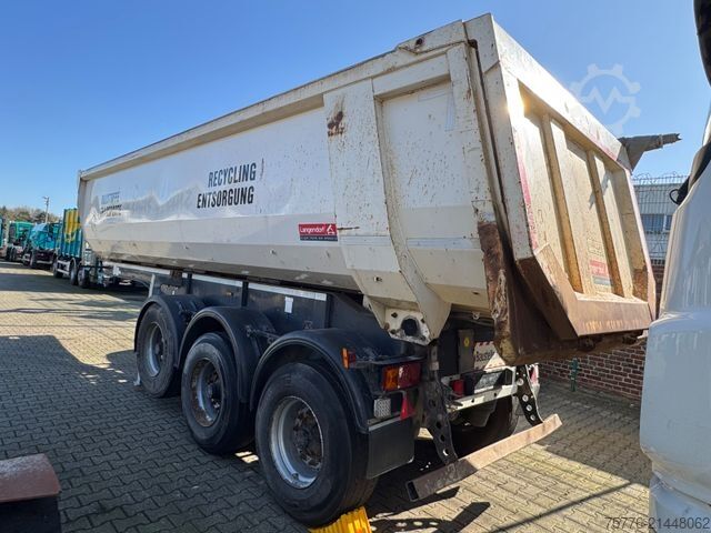 Semirimorchio ribaltabile LANGENDORF SKS HS 24/30 StahlMulden Kipper  26m³  Hardox