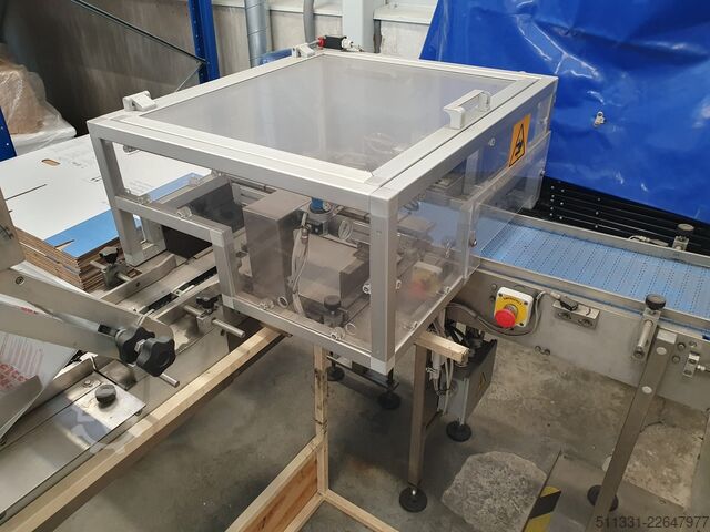 Mașină de ambalat felii de gheață carbonică în blocuri ASCO Automatic Wrapping Machine APM 40