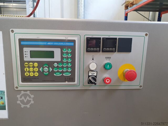 Mașină de ambalat felii de gheață carbonică în blocuri ASCO Automatic Wrapping Machine APM 40