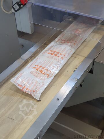 Mașină de ambalat felii de gheață carbonică în blocuri ASCO Automatic Wrapping Machine APM 40