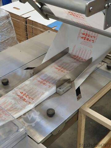 Mașină de ambalat felii de gheață carbonică în blocuri ASCO Automatic Wrapping Machine APM 40