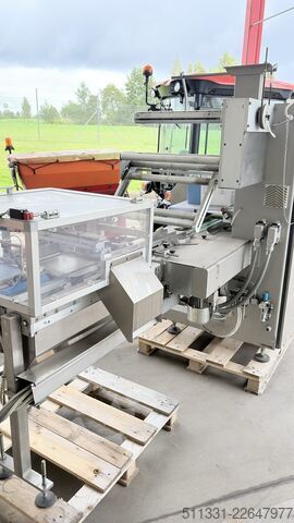 Avvolgitrice per fette di blocco di ghiaccio secco ASCO Automatic Wrapping Machine APM 40