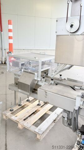 Avvolgitrice per fette di blocco di ghiaccio secco ASCO Automatic Wrapping Machine APM 40