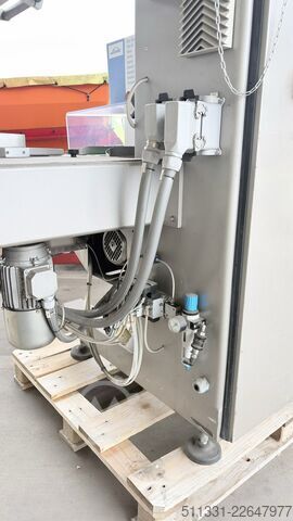 Avvolgitrice per fette di blocco di ghiaccio secco ASCO Automatic Wrapping Machine APM 40