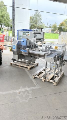 Avvolgitrice per fette di blocco di ghiaccio secco ASCO Automatic Wrapping Machine APM 40
