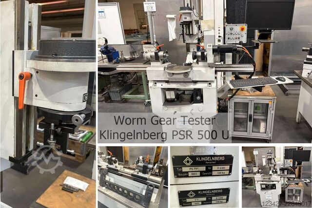 Máquina de ensayo de ruedas dentadas Klingelnberg PSR 500 Retrofit