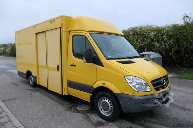Boxvogn mercedes-benz SPRINTER 310 CDI MAXI EURO-5 KOFFER REGALE KAMERA DURCHGANG
