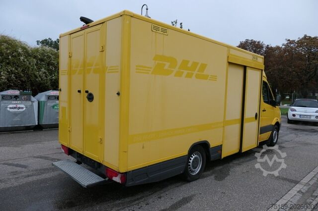 Box van mercedes-benz SPRINTER 310 CDI MAXI EURO-5 KOFFER REGALE KAMERA DURCHGANG