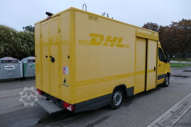 Dobozos furgon mercedes-benz SPRINTER 310 CDI MAXI EURO-5 KOFFER REGALE KAMERA DURCHGANG