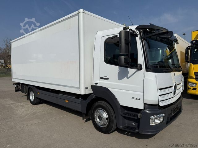 Skříňová dodávka MERCEDES-BENZ ATEGO 824 L Koffer 6,1 m LBW 1.5 to.*KLIMA+AHK