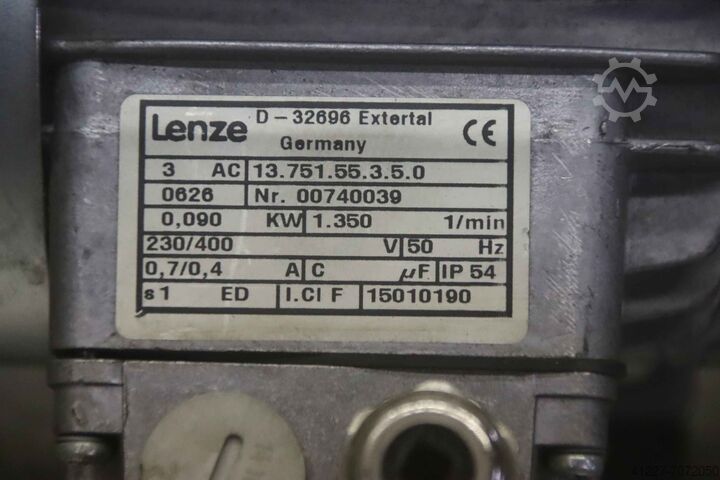 Κινητήρας γραναζιών 0,09 kW 54 rpm Lenze** SSN31-1FOAR