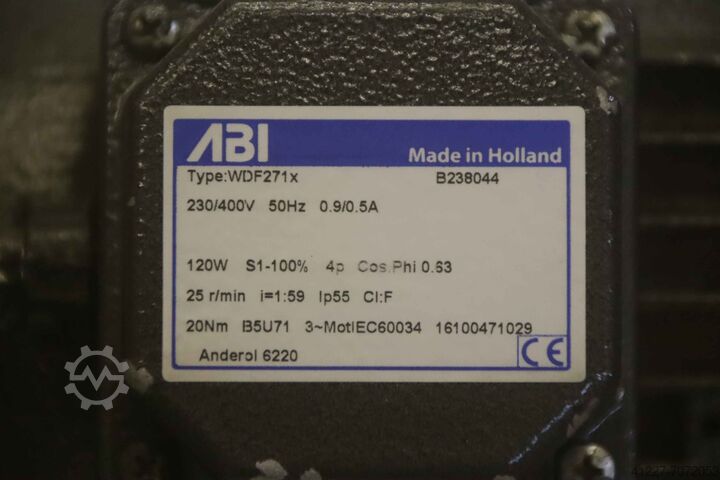 Aandrijfmotor 0,12 kW 25 tpm ABI WDF271x