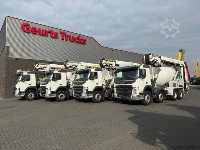 Mixer Volvo FM 410 8X4 + STETTER 9 M3 MIXER/MISCHER + THEAM...