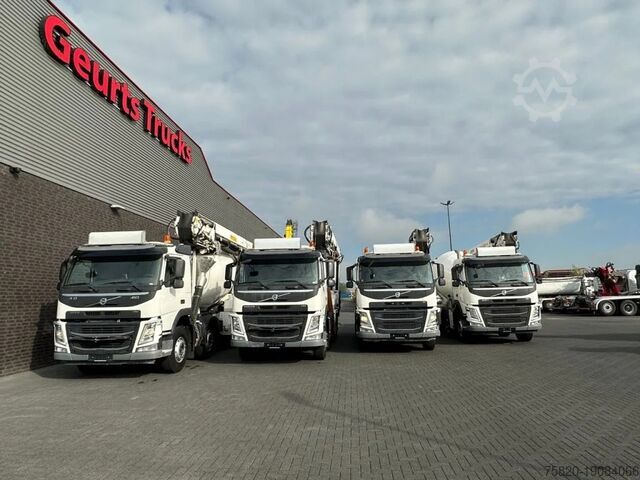 Mixer Volvo FM 410 8X4 + STETTER 9 M3 MIXER/MISCHER + THEAM...